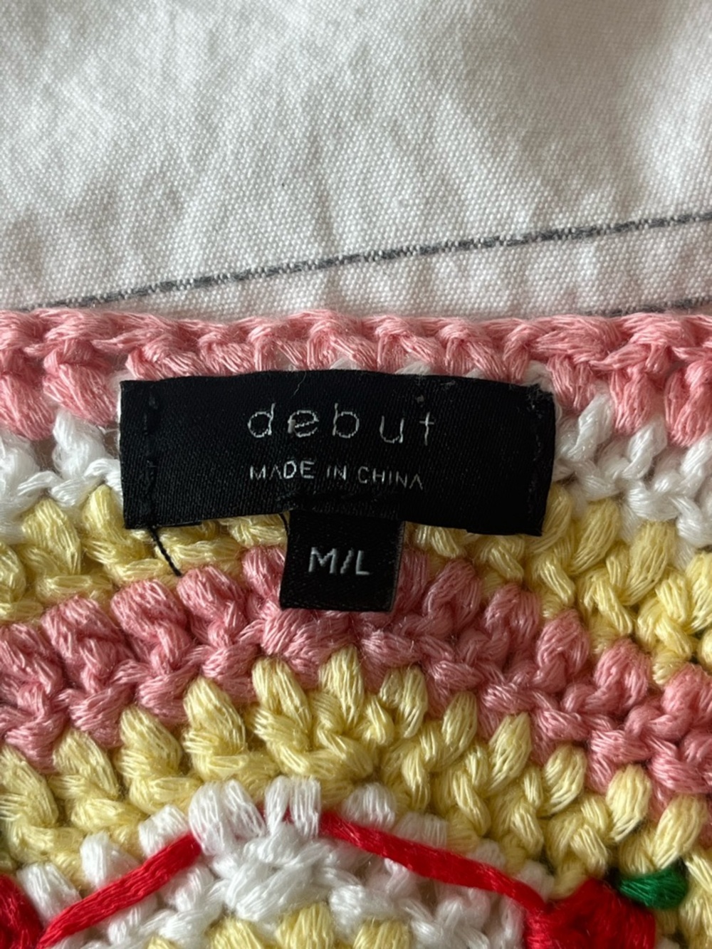 Women’s Summer Festival Crochet Crop Top - Picture 3 of 5